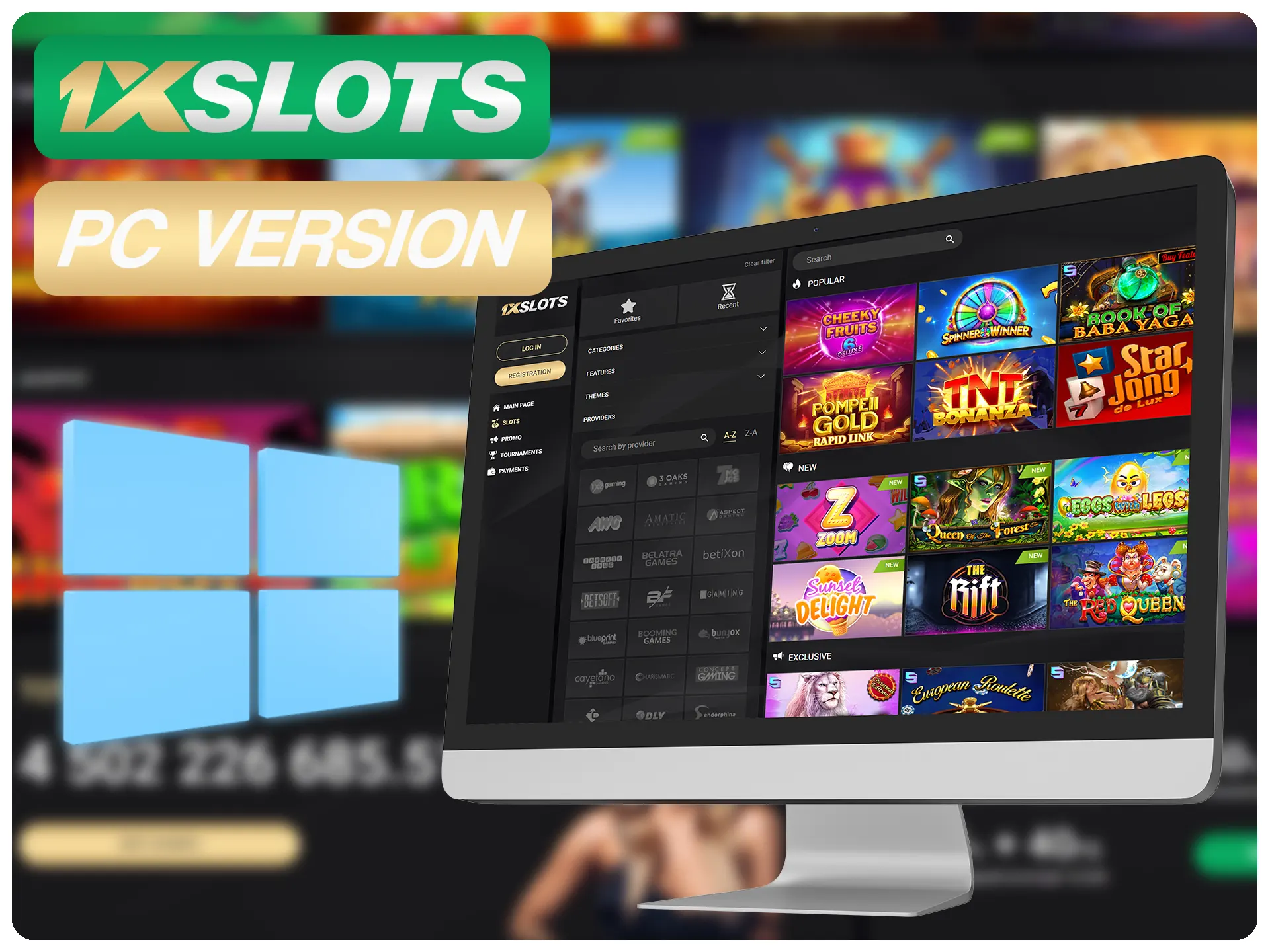 1xslots pc