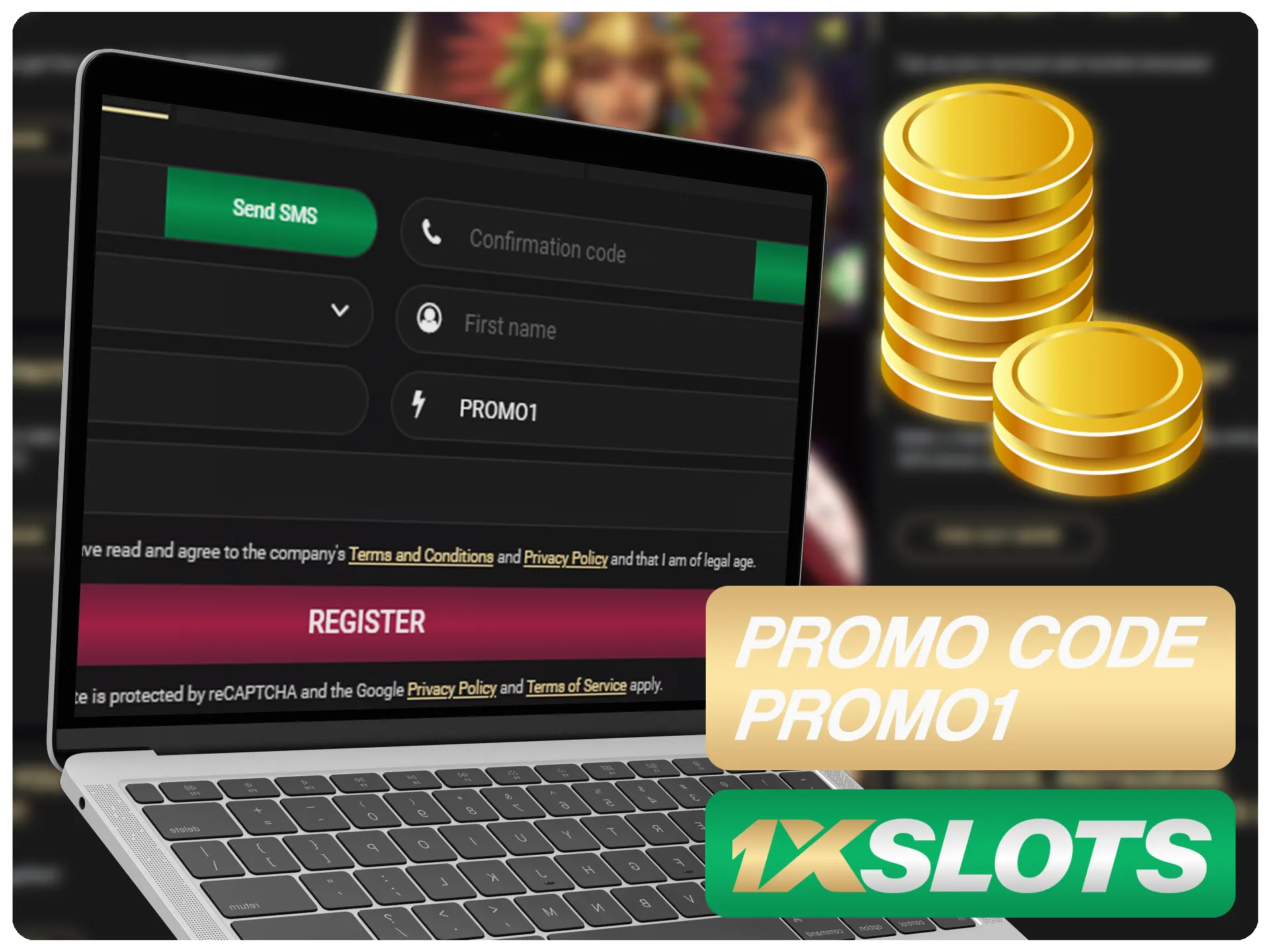 1xslots promo code